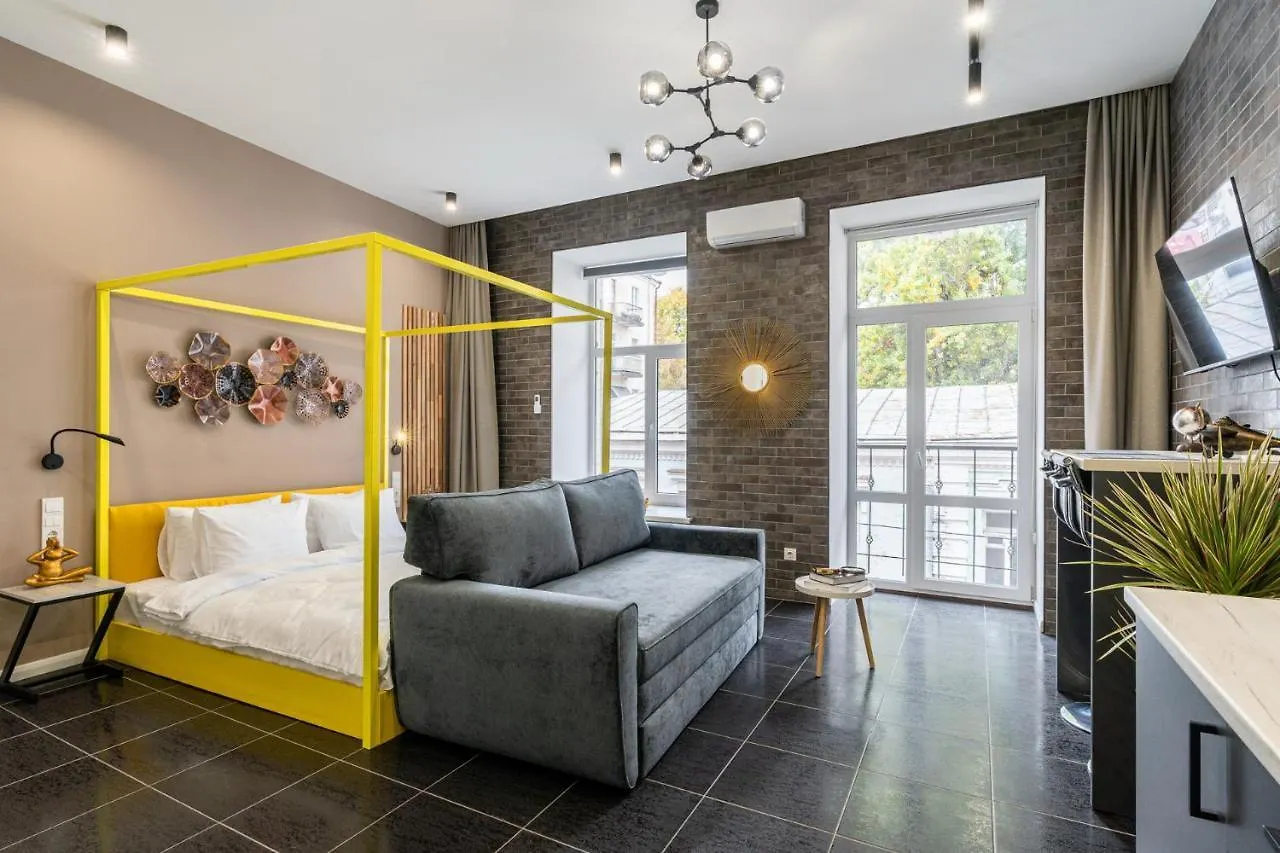 Apartment Kiev Loft Style Studios On 1 Malopidvalna Ukraine